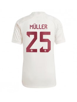 Bayern Munich Thomas Muller #25 Replika Tredje Kläder 2023-24 Kortärmad
